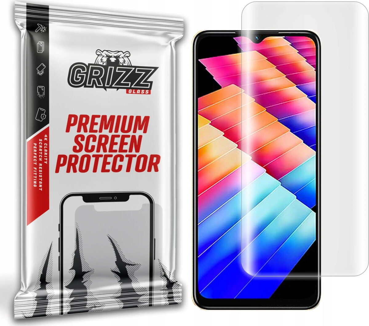 Aizsargplēve GrizzGlass Hydrofilm priekš Infinix Hot