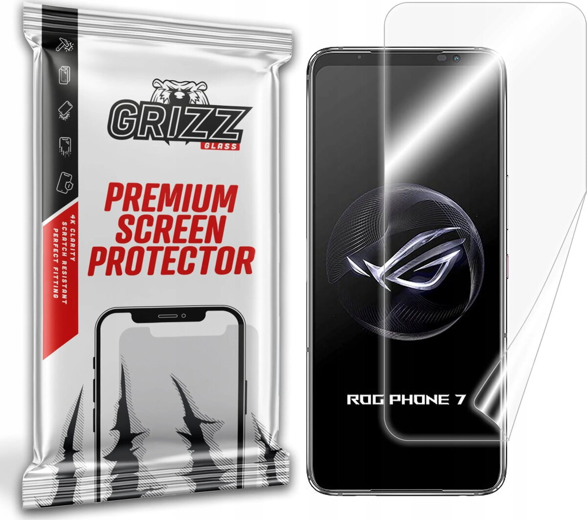 Keramiskā GrizzGlass ekrāna aizsargvāksme priekš Asus