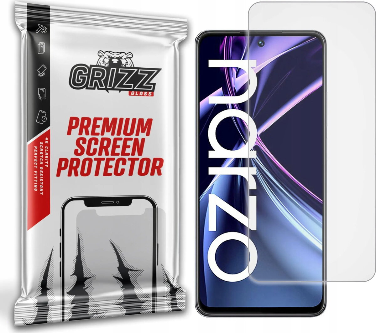 Matēta ekrāna aizsargplēve GrizzGlass PaperScreen priekš