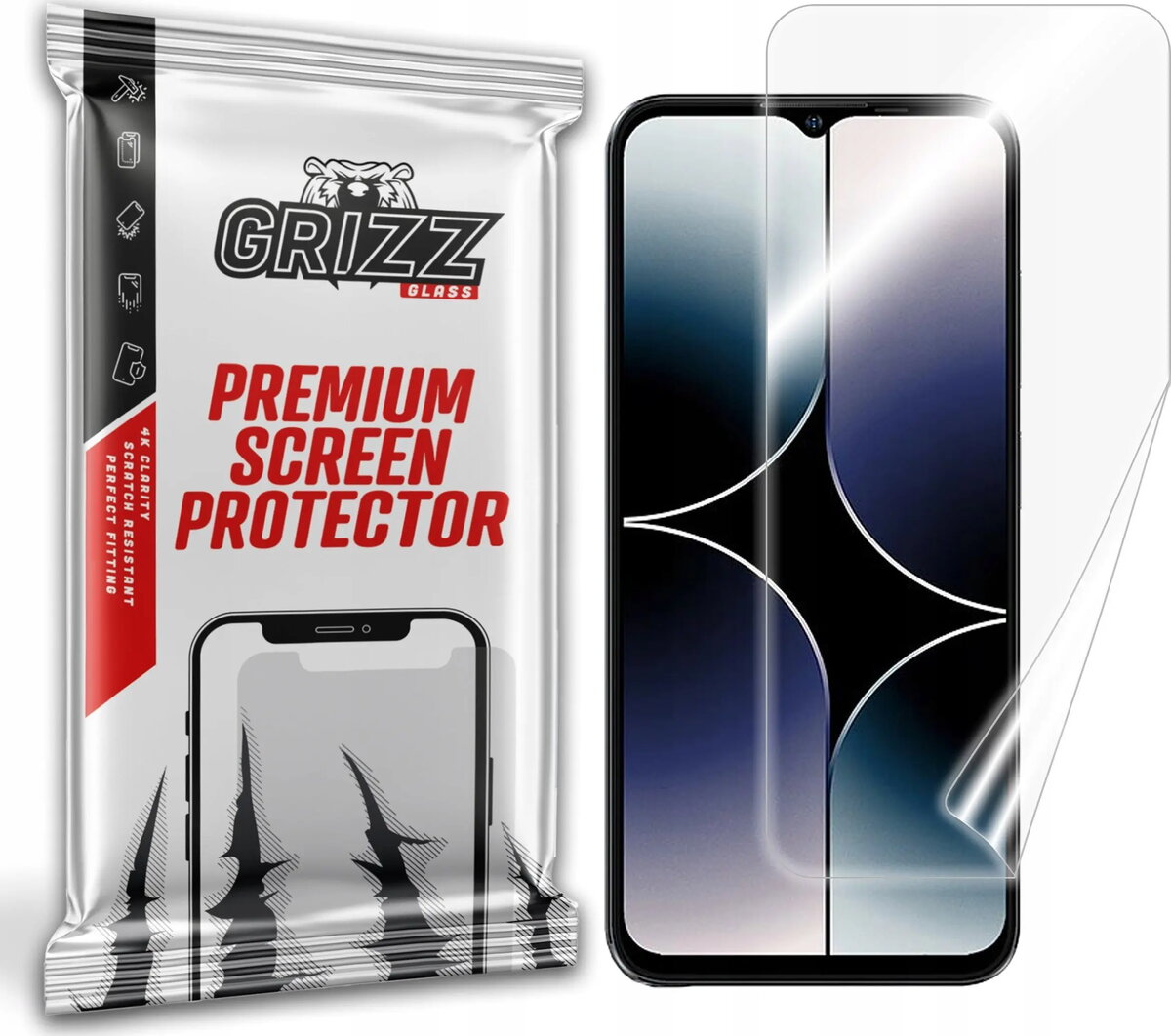 Aizsargplēve GrizzGlass CeramicFilm priekš Ulefone Note
