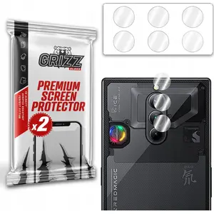 Защитное стекло для камеры GrizzGlass HybridGlass для Nubia Red Magic 8S Pro (защита объектива)