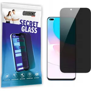 Приватное защитное стекло GrizzGlass SecretGlass для Huawei Nova 8i — закалённое стекло