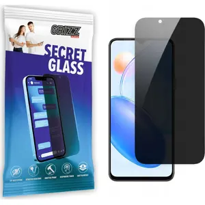 Tempered privacy glass screen protector GrizzGlass SecretGlass for Honor Play 6C