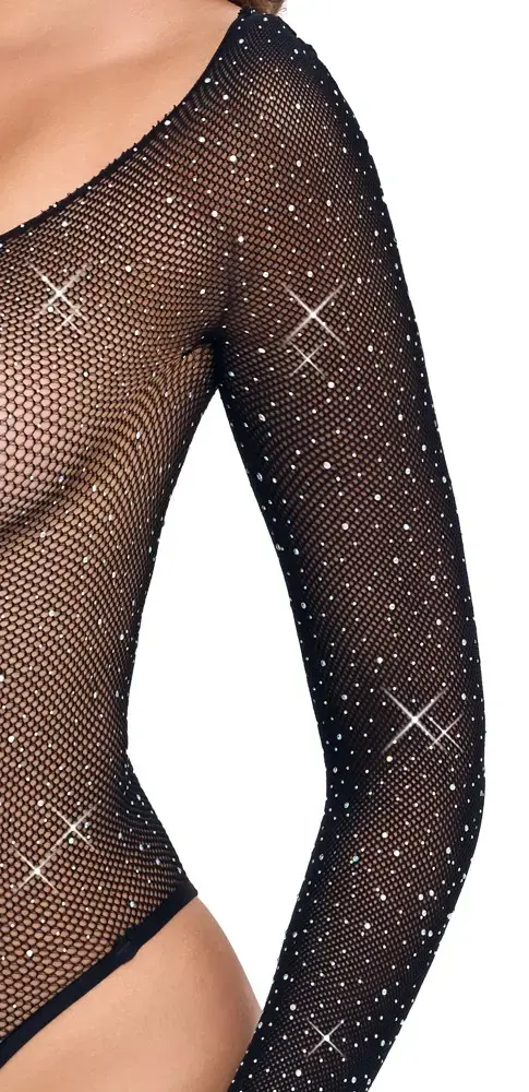 Боди Fantasy by Cottelli Body Glitter S-L Photo 4