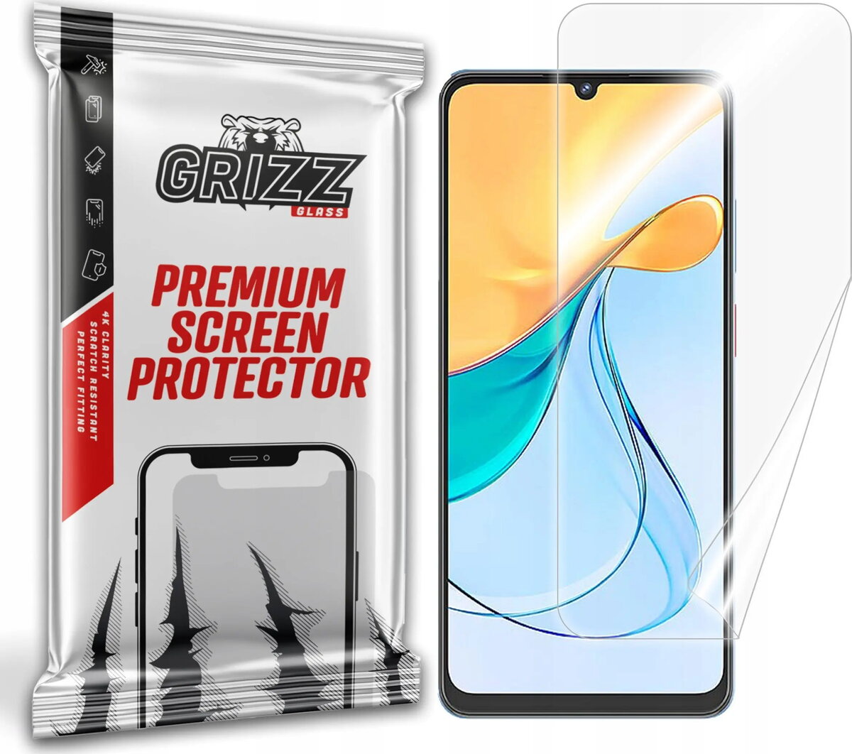 Ekrāna aizsargplēve GrizzGlass CeramicFilm priekš ZTE