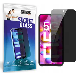 Защитное стекло с приватностью GrizzGlass SecretGlass для Samsung Galaxy F15 5G (приватное стекло)