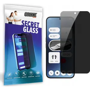 Защитное приватное стекло GrizzGlass SecretGlass для Nothing Phone 2a — защитный экран