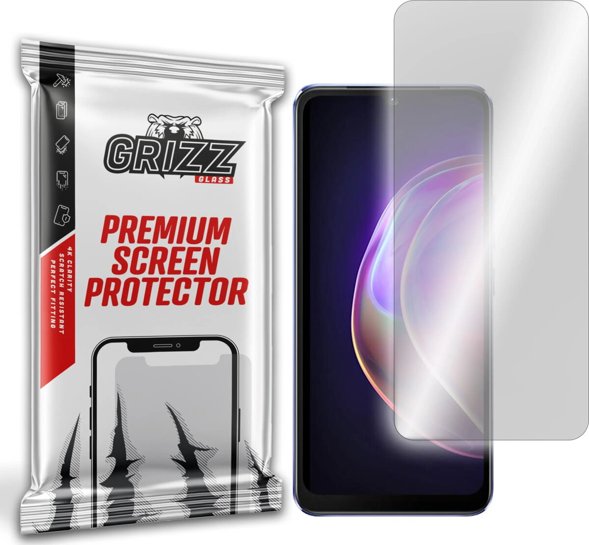 Ekrāna aizsargplēve GrizzGlass Hydrofilm priekš Vivo