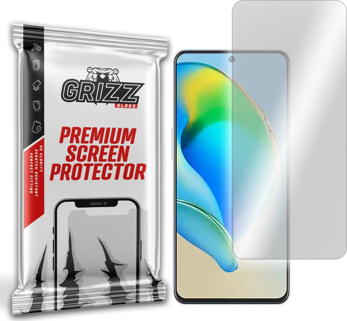 Ekrāna aizsargplēve GrizzGlass Hydrofilm (hidrogēla) priekš