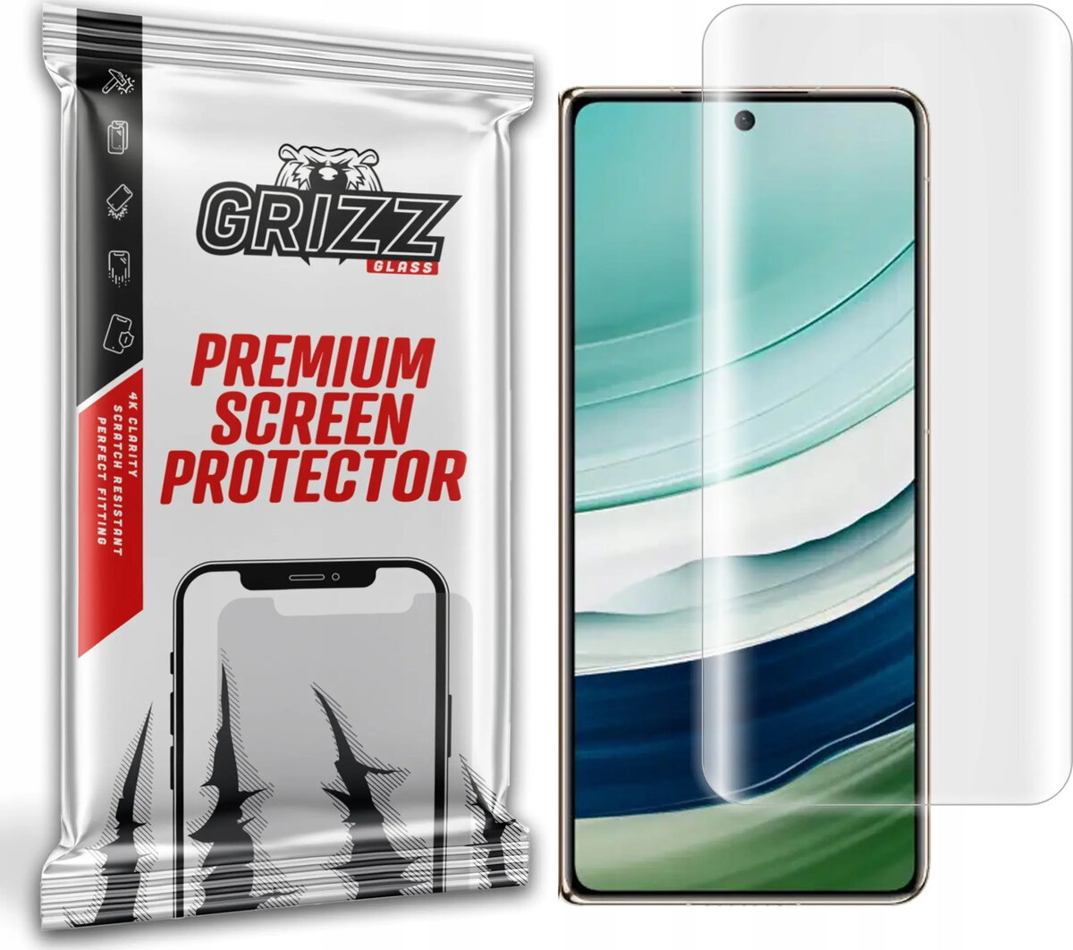Aizsargplēve GrizzGlass Hydrofilm priekš Huawei Mate
