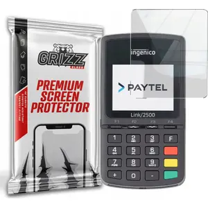 Screen protector GrizzGlass HybridGlass for Ingenico Link 2500 — hybrid tempered glass protector