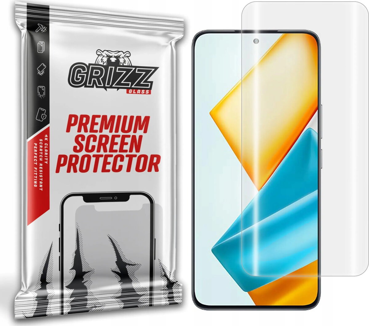 Hidrogelas plēve GrizzGlass Hydrofilm priekš Honor