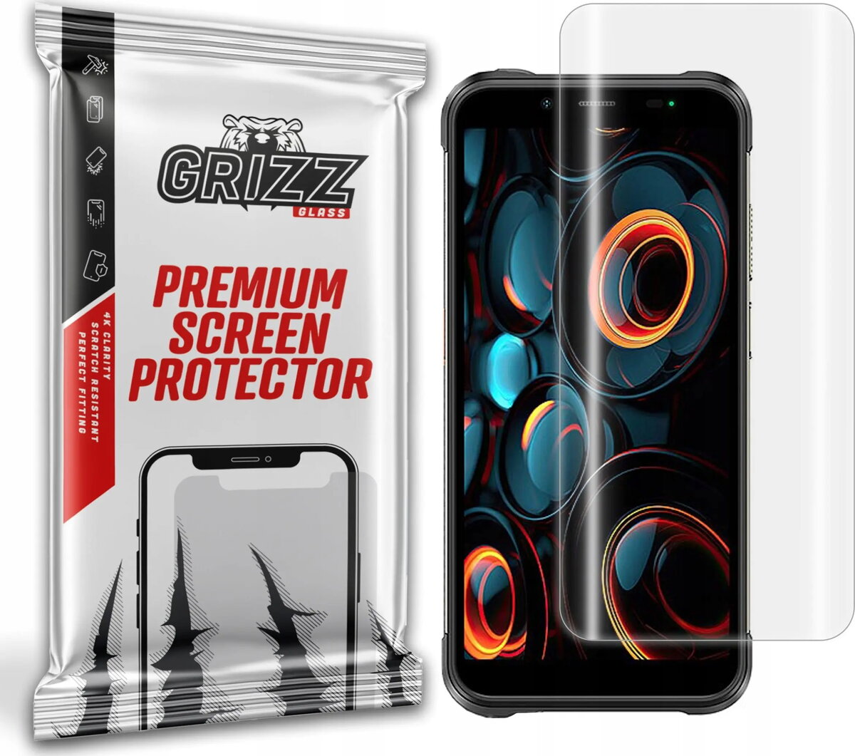 Hidrogēla plēve GrizzGlass Hydrofilm priekš Ulefone