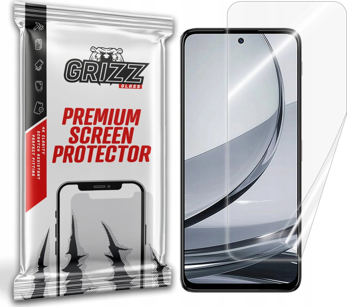 Aizsargplēve GrizzGlass CeramicFilm priekš Nubia Focus