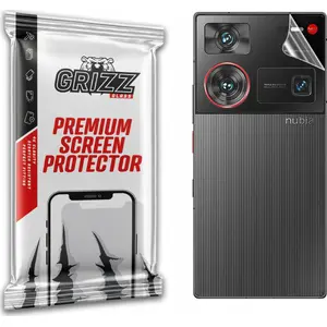 Защитная плёнка на заднюю панель GrizzGlass SatinSkin для Nubia Z60 Ultra — матовая защита