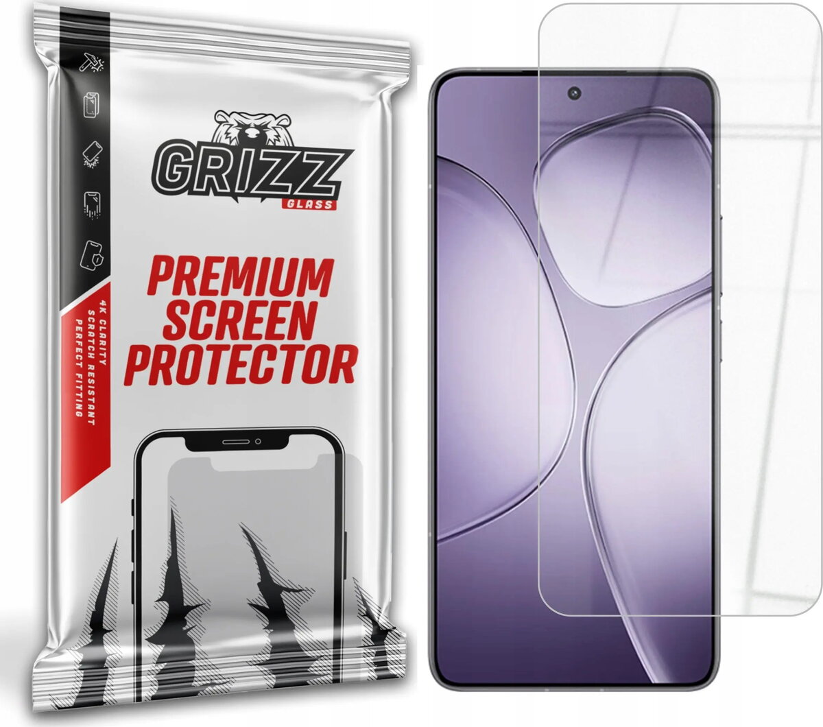 Ekrāna aizsargs GrizzGlass HybridGlass priekš Xiaomi