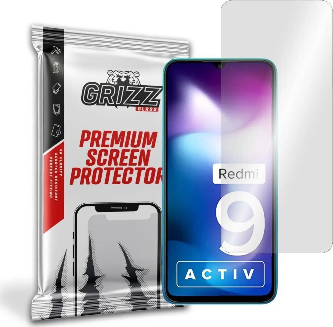 Aizsargstikls GrizzGlass priekš Redmi 9 Activ