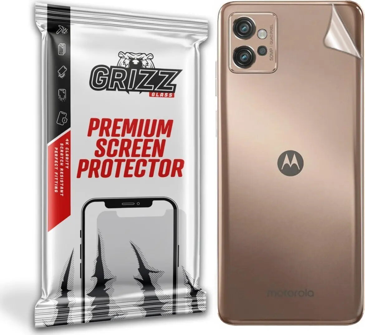 Aizmugures aizsargstikls GrizzGlass priekš Motorola Moto