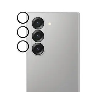 Защитное стекло для камеры PanzerGlass Hoops прозрачное для Samsung Galaxy Z Fold7 (закалённое стекло, силикон)