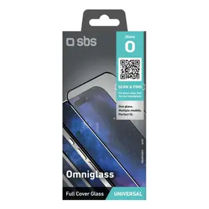 Прозрачная закалённая стеклянная защитная плёнка SBS Omniglass O Universal, стойкая к царапинам, 1 шт.