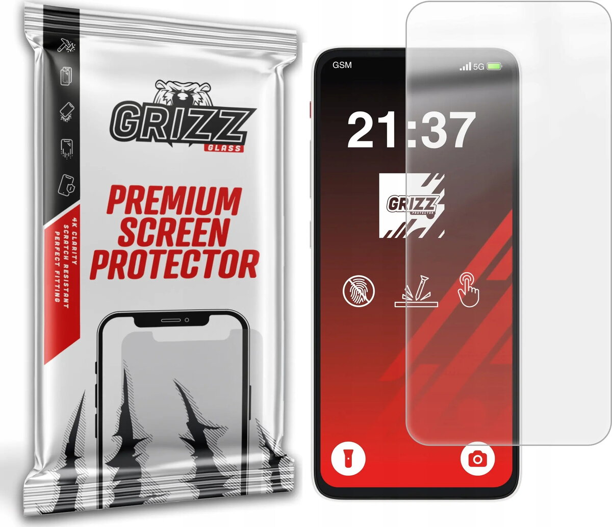 Matēta ekrāna aizsargplēve GrizzGlass PaperScreen priekš