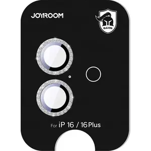 Aizsargstikls kameru objektīviem Joyroom JR-MSJ0272 priekš iPhone 16 / 16 Plus, sudrabots