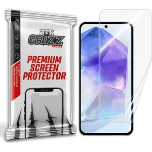 Screen protector GrizzGlass CeramicFilm for Samsung Galaxy A55 — ceramic film, model GRZ8866
