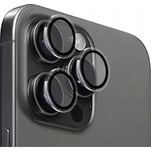 Ekrāna aizsargs MOBILE ORIGIN Easy Lens guards caurspīdīgs priekš iPhone 15 Pro / 15 Pro Max