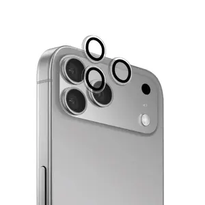 Защитное стекло экрана и камеры PURO для Apple iPhone 17 Pro — закаленное стекло, прозрачное, 1 шт.