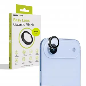 MOBILE ORIGIN Easy Lens Guards melns — aizsargs kameras objektīvam iPhone Air