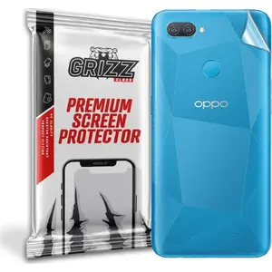 Защитное стекло на заднюю панель GrizzGlass для Oppo A12