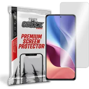Гибридное защитное стекло GrizzGlass для Xiaomi POCO F3 5G (совместимо с моделью)