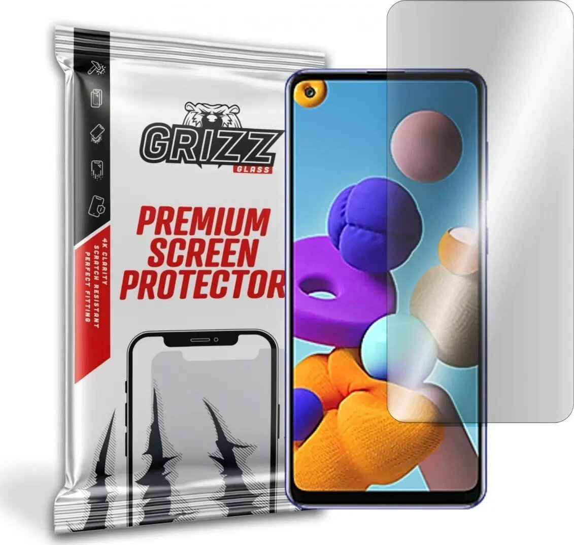 Matēta aizsargplēve GrizzGlass priekš Samsung Galaxy
