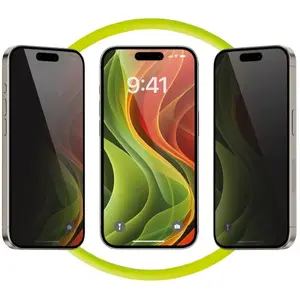 Приватная защитная пленка MOBILE ORIGIN для iPhone 17 Pro, 2 шт. с удобным аппликатором