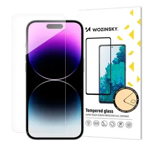 Прозрачная защитная плёнка Wozinsky для Apple iPhone 16 Pro Max / iPhone 17 Pro Max, закалённая плёнка, прозрачная, 1 шт
