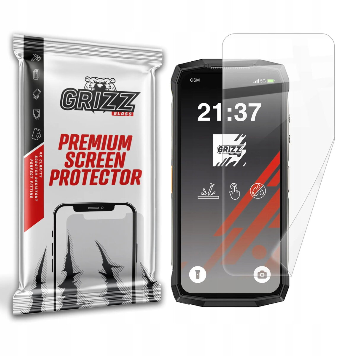 Aizsargplēve GrizzGlass CeramicFilm priekš Ulefone Armor
