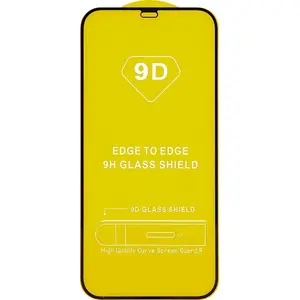 Rūdīts ekrāna aizsargs TelForceOne priekš Samsung Galaxy A34 5G, 9D pilnīgs pārklājums, melna rāmiņa