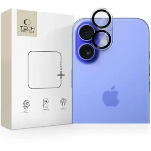 Защитное стекло для камеры Tech-Protect Cam Fit+ для Apple iPhone 16 / 16 Plus прозрачное