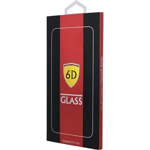 Закалённое защитное стекло TelForceOne 6D для Xiaomi Redmi Note 11 Pro 5G / Note 11 Pro Plus 5G / Note 11 Pro 4G / Honor X8 — чёрная рамка