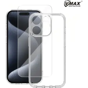 Набор защитных покрытий VMAX для Samsung Galaxy A24 4G — 2.5D закалённое стекло и накладка