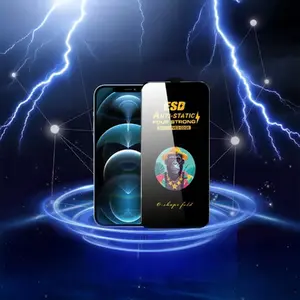Защитное закалённое стекло Zouzt OneFit AI-15 для дисплеев 6,7", универсальное 9D