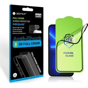 Screen protector Bestsuit Flexible 5D Full Glue (Hot Bending) for Samsung Galaxy S23 FE — black