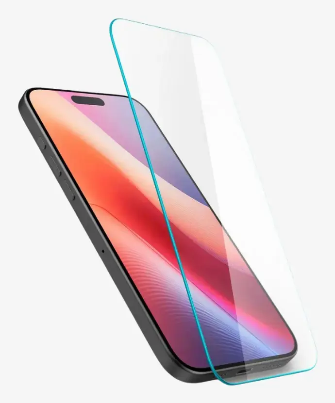 Spigen Glas.tR Slim HD ekrāna aizsargs priekš iPhone 16 Plus Photo 3