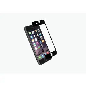 Stikla ekrāna aizsargs CYGNETT RealCurve priekš Apple iPhone 7, 4.7" — rūdīts, skrāpējumiem izturīgs, melns/caurspīdīgs, 1 gab.