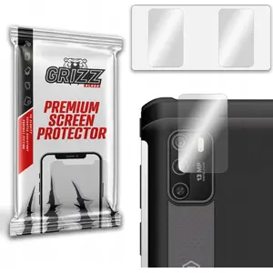 Защитное стекло GrizzGlass HybridGlass для камеры Hammer Iron 4 — закалённая крышка объектива