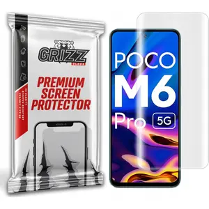 Защитная пленка GrizzGlass Hydrofilm для Xiaomi POCO M6 Pro — гидрогелевая (GRZ6315)