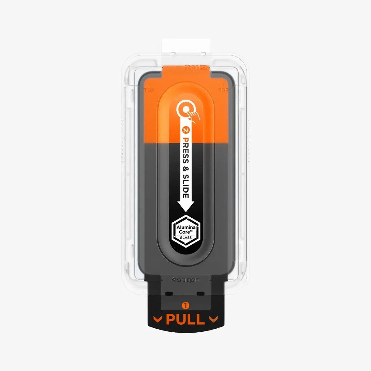 Spigen GLAS.tR EZ Fit Pro — ekrāna aizsargs Pixel 10 Pro Fold Photo 4