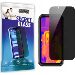 Защитное приватное стекло GrizzGlass для Ulefone Armor 18t (модель GRZ5806)