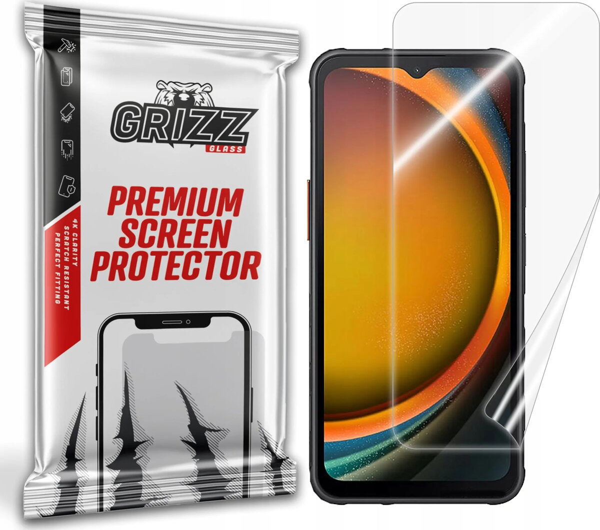 Aizsargplēve GrizzGlass CeramicFilm priekš Samsung Galaxy