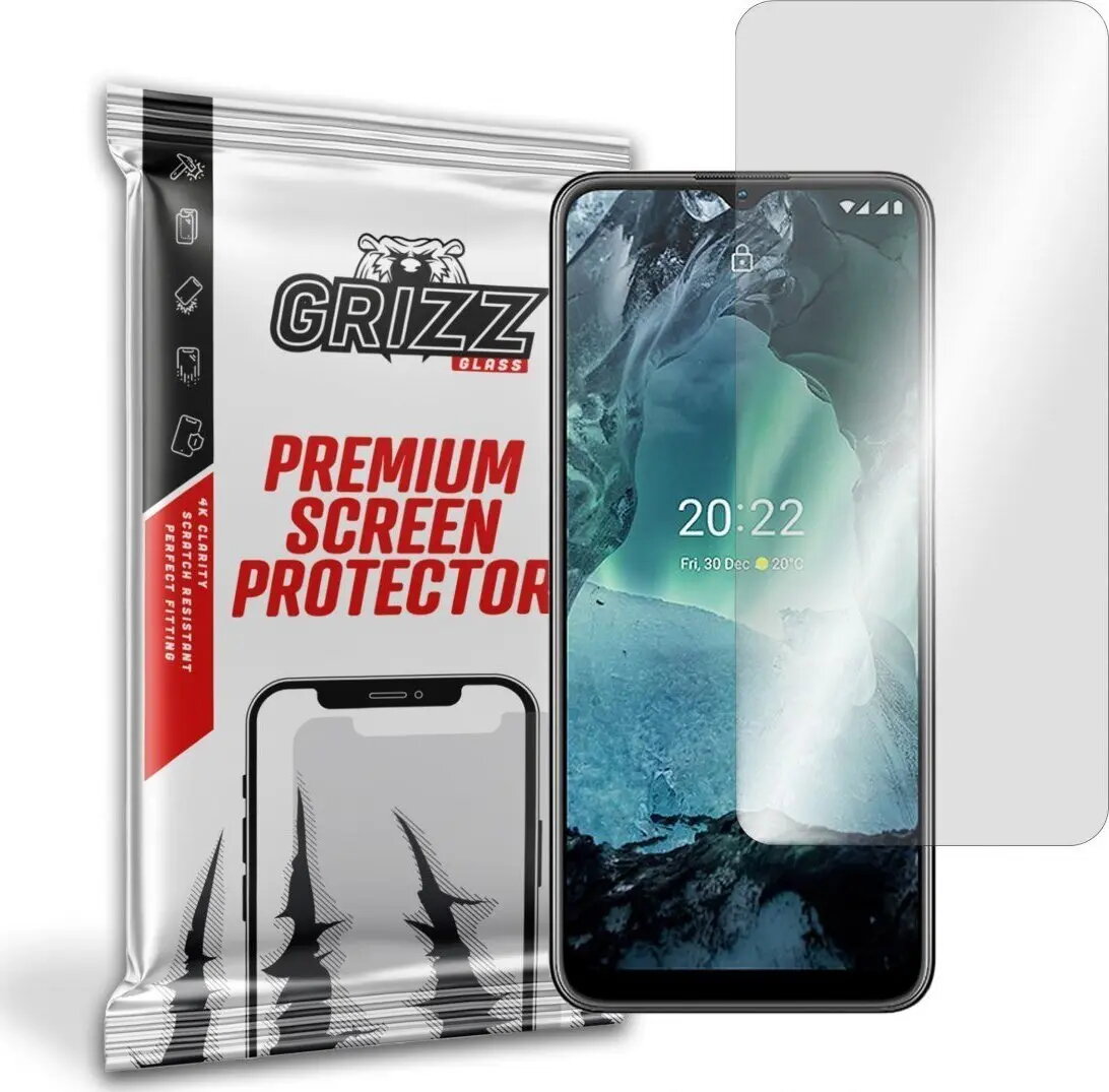Ekrāna aizsargplēve GrizzGlass hidrogelis priekš Nokia
